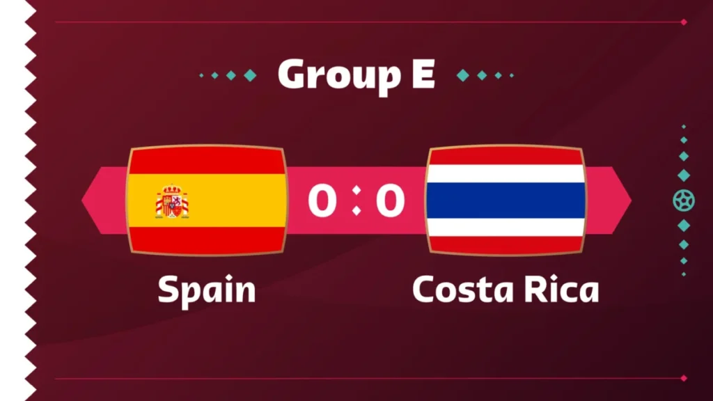 Spain vs. Costa Rica Group E Prediction 