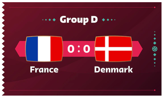 FIFA Group D France VS Denmark